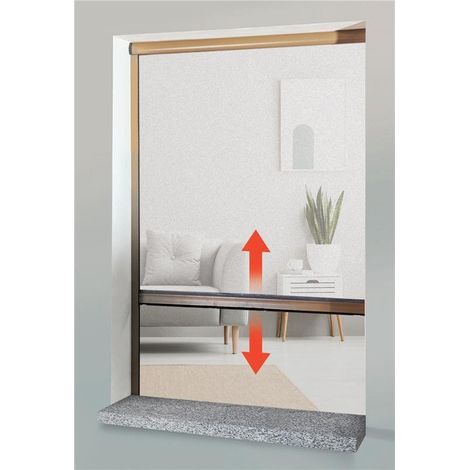 Zanzariera A Rullo Per Finestra Cm 160 X 170 - Avorio Ral 1013