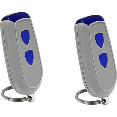 Lotto di 2 telecomandi per cancelli 433,92 MHz compatibili con EA433 2KM Micro, EA433 2KS, EA433 4KS, RCU 433-2, RCU 433-4, NOO2800, EA433-M4 (1/4)