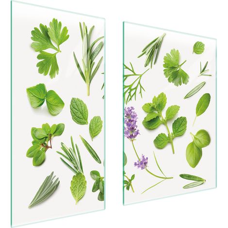 Glasschutzplatte 75x52 Pflanzen (1/5)