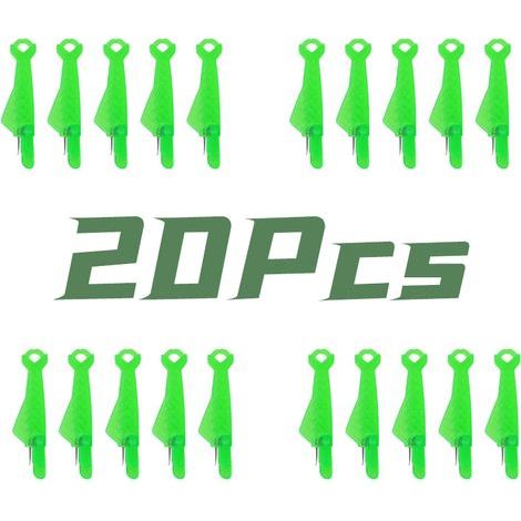 20 Pcs Enfile-Aiguilles, Accessoires Couture Aiguilles Couture Enfile Aiguille Machine à Coudre Plastique DIY Enfile-Fil, Passe Fil Couture pour Coudre à Main & Quilting Craft (Vert) (1/5)