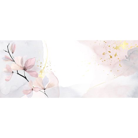 Papier peint panoramique - Fleurs - 130 cm x 54 cm (1/2)
