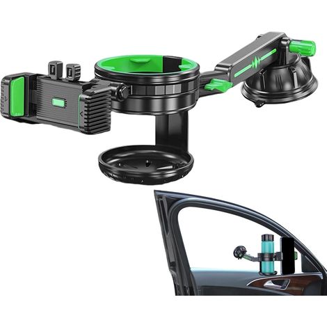 Support de téléphone, Porte-gobelet de Voiture, Puissant, Grande Ventouse, Support de téléphone Portable, Porte-gobelet à Eau, Porte-gobelet, Support de Boisson, antidérapant (1/5)