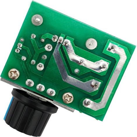 Controlador de velocidad de motor PWM de CA de 2000 W, inversor de voltaje de 50-220 V, módulo de control SCR bidireccional (1/5)