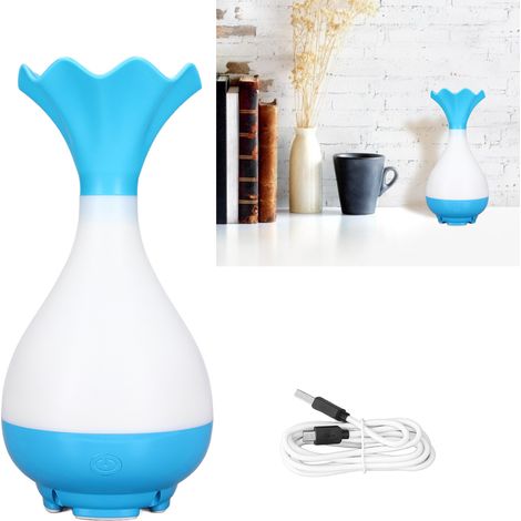 95-ml-Luftbefeuchter in Jade-Flasche, Tisch-Luftbefeuchter, Auto-Luftbefeuchter, USB-betrieben, Blau (1/5)