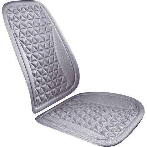 Belüftetes Rückenlehnenkissen für Autositze, kühles und bequemes Kissen für den Sommer, ideal zum Autofahren, fürs Büro und für zu Hause. (1/5)
