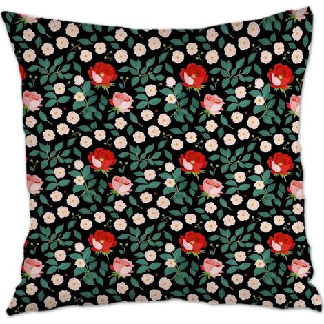 Housse de coussin décorative salon facile d'entretien pour la Saint-Valentin, mariage, anniversaire, naissance de bébé (1/5)