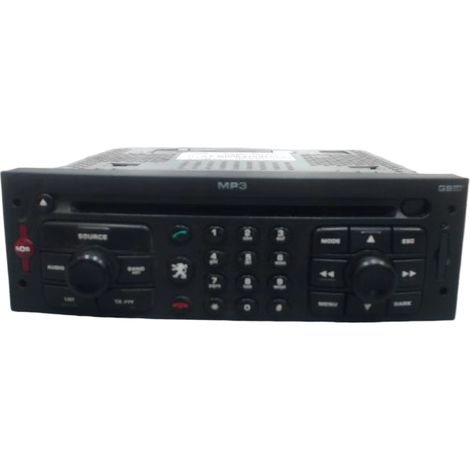 [PRODUIT D'OCCASION] Autoradio PEUGEOT 307 ♻️ Ref Oe. 657461 - Garantie à vie (1/3)