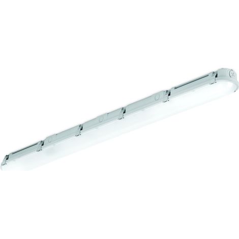 Luminaire étanche ORAKI 2 SWITCH gris 14-28W IP66 IK10 3000K-6500K - EUROPOLE - 590016 (1/4)