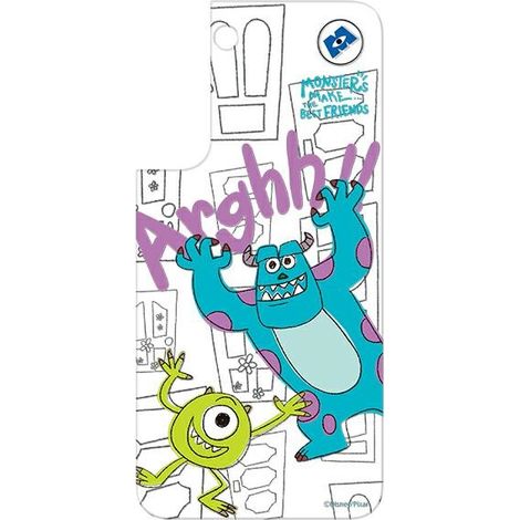 Panel Samsung GP-TOS906HIAGW para funda Frame Cover para Galaxy S22+ Disney Monsters blanco/blanco
