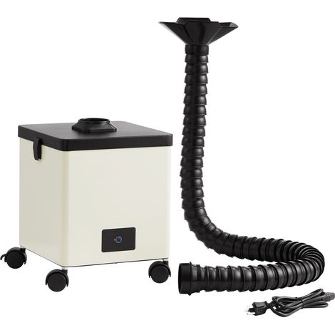 Extracteur de fumées de soudage, 100W, 3 filtres, aspiration 240 m³/h, pour brasage, gravure et bricolage. (1/5)