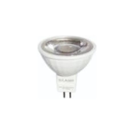 Ampoule LED GU5.3 / MR16 12V 8W SMD 80° - Unité / Blanc Chaud - SILUMEN