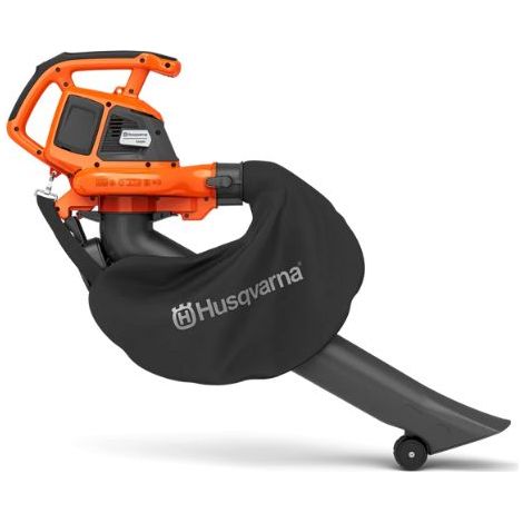 Husqvarna – Souffleur à batterie 36V – Moteur Brushless – Force de soufflage 7,2N – Autonomie optimisée – Ergonomie premium – Sac d’aspiration inclus