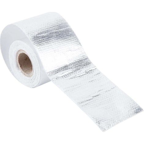 Ruban adhésif aluminium 5m x 5cm, film réfléchissant isolant thermique pour voiture, protection chaleur, bande argentée résistante, auto-adhésif haute performance (1/5)