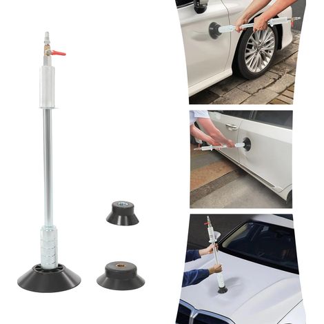 Herramienta neumática para extracción dental, presión de funcionamiento 3 bar, peso bruto 2,4 kg, diámetro de la ventosa grande 15,5 cm, diámetro de la ventosa pequeña 6,1 pulgadas, acabado galvanizad (1/5)