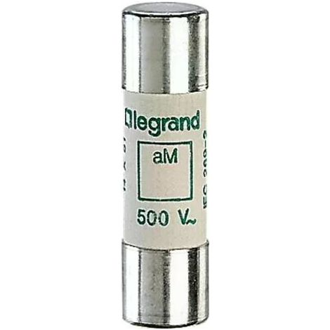 Legrand 014002 - Cylindrical fuse aM 2A 14x51mm 500V - Without indicator