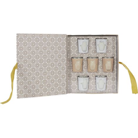Coffret de 7 Bougies Parfumées Senteurs d'Orient (1/4)