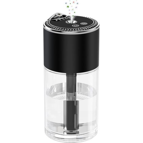 Diffuseur d'huiles essentielles, désodorisant de voiture, d'aromathérapie pour la maison, la grande pièce, la chambre, la voiture, le bureau, avec lumière du ciel étoilé (1/5)