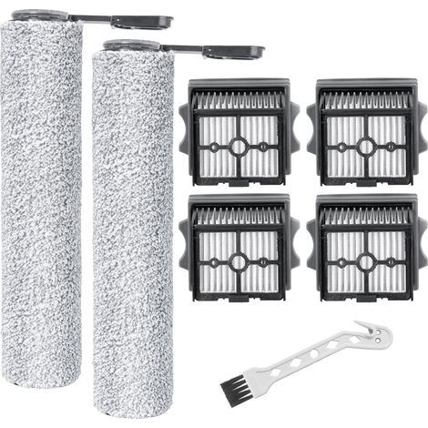 Rouleau de Brosse et Filtre HEPA pour Tineco Floor One Stretch S6 / Switch S6 / S6 stretch lite / S7 Stretch Ultra / ‎S9 Artist / Floor One i6 Stretch / i5 Stretch / Switch S7 Stretch