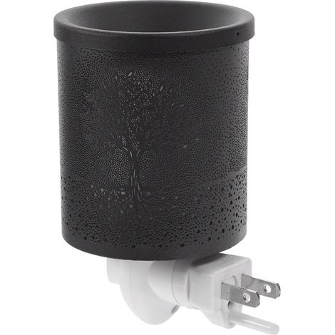 Petit diffuseur d'arômes électrique mural avec lampe chauffante et fondante à brancher