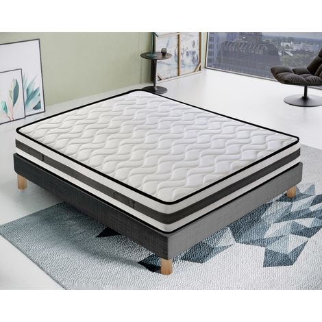 Materasso in WaterFoam - Alto 20 cm - Ortopedico - Lato estate/inverno - 13 Zone di Comfort - Alta traspirabilità 200x200