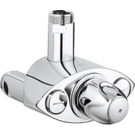 GROHE 35085000 Mitigeur thermostatique Grohtherm XL 35085 montage mural DN25 chromé (1/3)