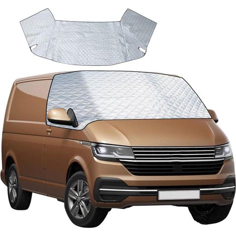 Windschutzscheibenabdeckung für VW T6, thermisch, Sonnenschutz, Frostschutz (1/5)