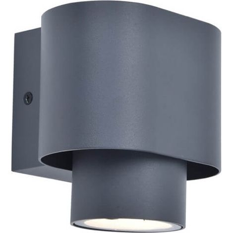 Applique murale extérieure orientable Cypres anthracite GU10 IP44 (1/3)