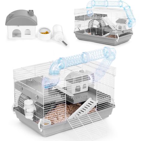Käfig für kleine Nagetiere, komplette Ausstattung (1/5)