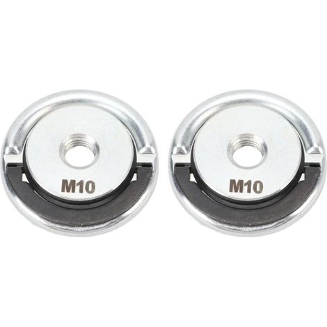 Meuleuse à Dégagement Rapide, écrou M10, 45mm de Diamètre, 9.5mm, Plaque de Pression de Serrage en Acier allié, Meule 2 Pièces (1/5)