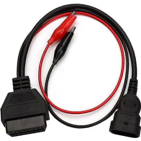 Adaptateur OBD2/OBD-II 3 broches vers 16 broches pour câble de diagnostic automobile 3 broches (1/5)