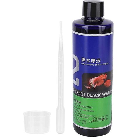 Aquarium écologique noir avec valve ajustable pH, adoucisseur d'eau, réduction bactérienne pour réservoir à poissons (1/5)