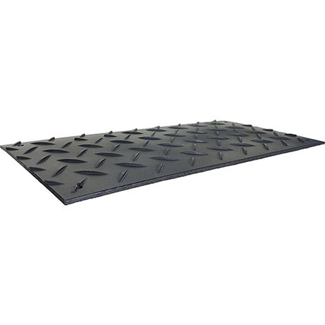 Plaque de roulage larmée/larmée : Lxl : 2430mm / 1230mm - Vendue à l'unité - FM24