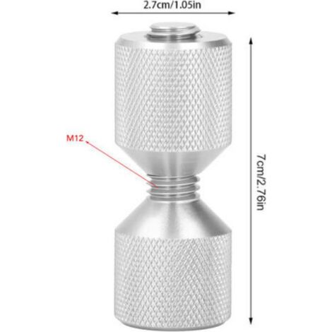 Goupille D Alignement De Bride - Aluminium Anodisé - Double Trou - Pour Bridages 0 5 À 14 Po - Classe 150 Lb - Lot De 2 (1/4)