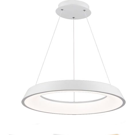 Lampadari a led 43 watt tre colorazioni di luce lampada da soffitto a sospensione ultra moderno cucina soggiorno (1/5)