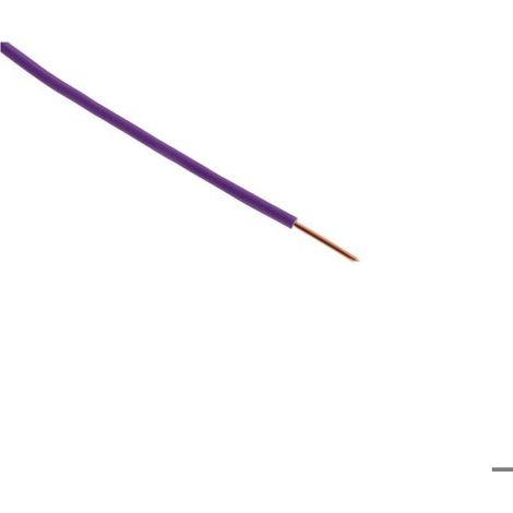 Cable Electrique H07V-U - 1 5mm² - Violet - 100 M