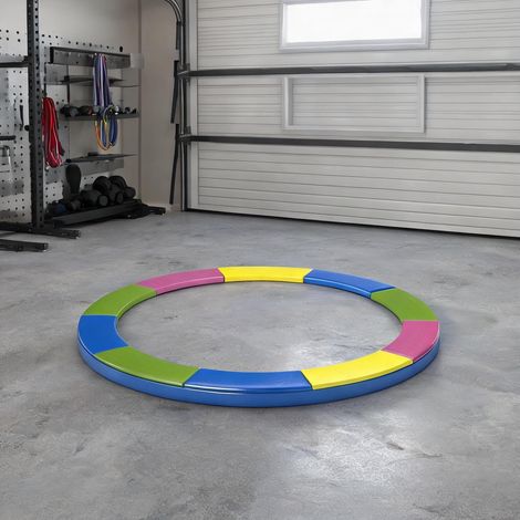 Protection de trampoline ronde 305 cm avec mousse EPE et sangles (1/5)
