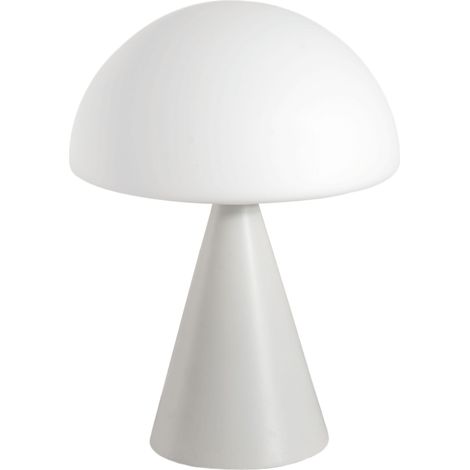 Lampe De Table Led Blip 7W Avec Commande Tactile Et Technologie Cct 2700K-4000K, Structure En Métal Et Verre Soufflé, Couleur Blanche - Blip (1/3)