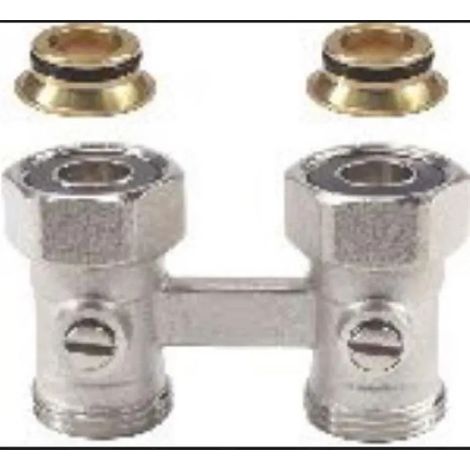 Collettore Honeywell h-distributor sistemi a due tubi ottone
