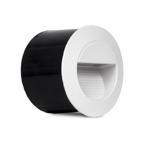 Applique tonda 3w bianca luce fredda luce indiretta 6500K (1/5)