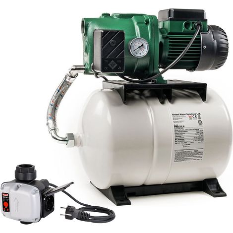 Pompe de surface DAB Aquajet 102/20 M – Débit 20m³/h – Hauteur de refoulement max 36m – Protection contre fonctionnement à sec (1/5)