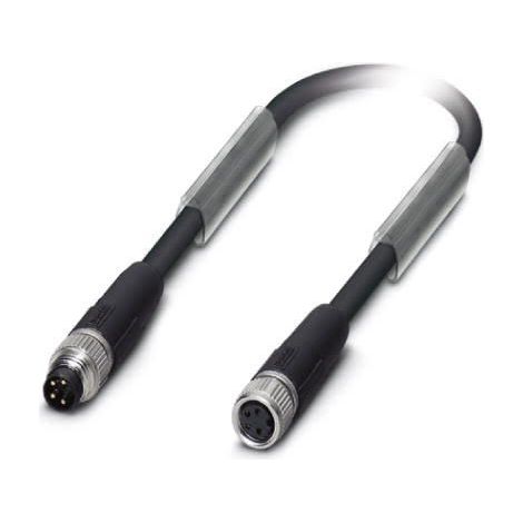 Câble BUS Phoenix Contact 2 conducteurs , M8 Femelle vers M8 Mâle, 130mm ( Prix pour 1 )