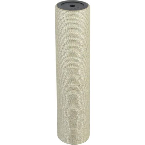 Tiragraffi per gatti nido giocattolo animali di peluche 8 x 35 cm 10 mm beige 3702030