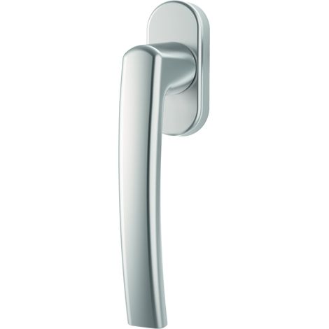 Maniglia Roto Line standard senza logo, argento naturale, lunghezza perno 32 mm (1/3)
