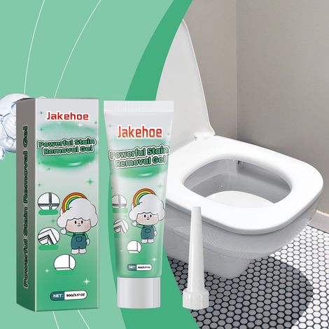Multifunktionales Fleckenentferner-Gel für die Haushaltsreinigung, Küche und Bad, zum Entfetten und Entfernen von Flecken – Tube: 90 g × 1, Düse × 1 -- BIEMMEDUE (1/5)