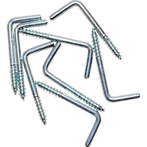MOBOIS - Pitons acier nickel blister de 8