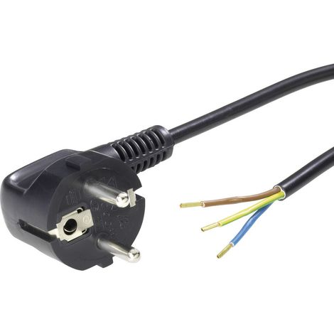 LAPP 70261140 Strom Anschlusskabel  Schwarz 2.00 m