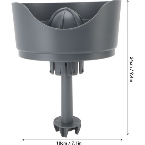 Ortviai Extracteur de Jus Manuel pour Thermomix TM5/TM6/TM31 – Filtre Séparateur en PP pour Orange et Citron (1/4)