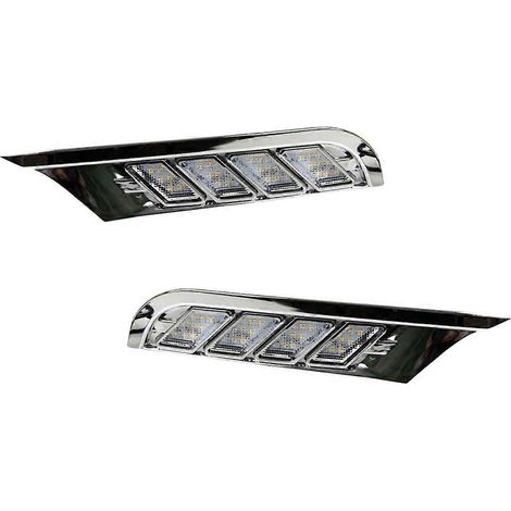 LED-Tagfahrlicht für Nissan Kicks 2017-2020-Silber- (1/5)