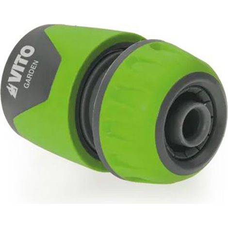 Raccord rapide tuyau arrosage Aquastop 19 mm 3/4" VITO avec arrêt automatique (1/4)