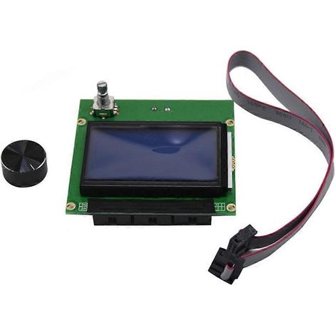 12864 Controller-LCD-Bildschirm für Ramps 1.4 1.5 1.6, kompatibel mit Ender3 CR10, Grafikdisplay für 3D-Drucker, Smart-Bildschirm.